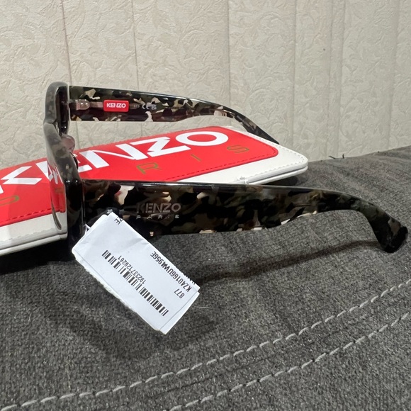 NEW Kenzo Paris Unisex Camouflage Camo 51mm Cateye Sunglasses - Picture 5 of 16